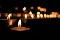 bereavement candles - Church of the Ascension